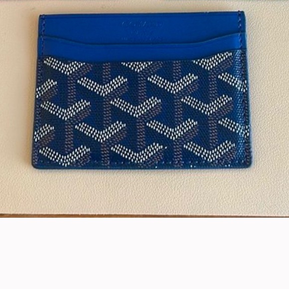 Blue card holder - Picture 1 of 1